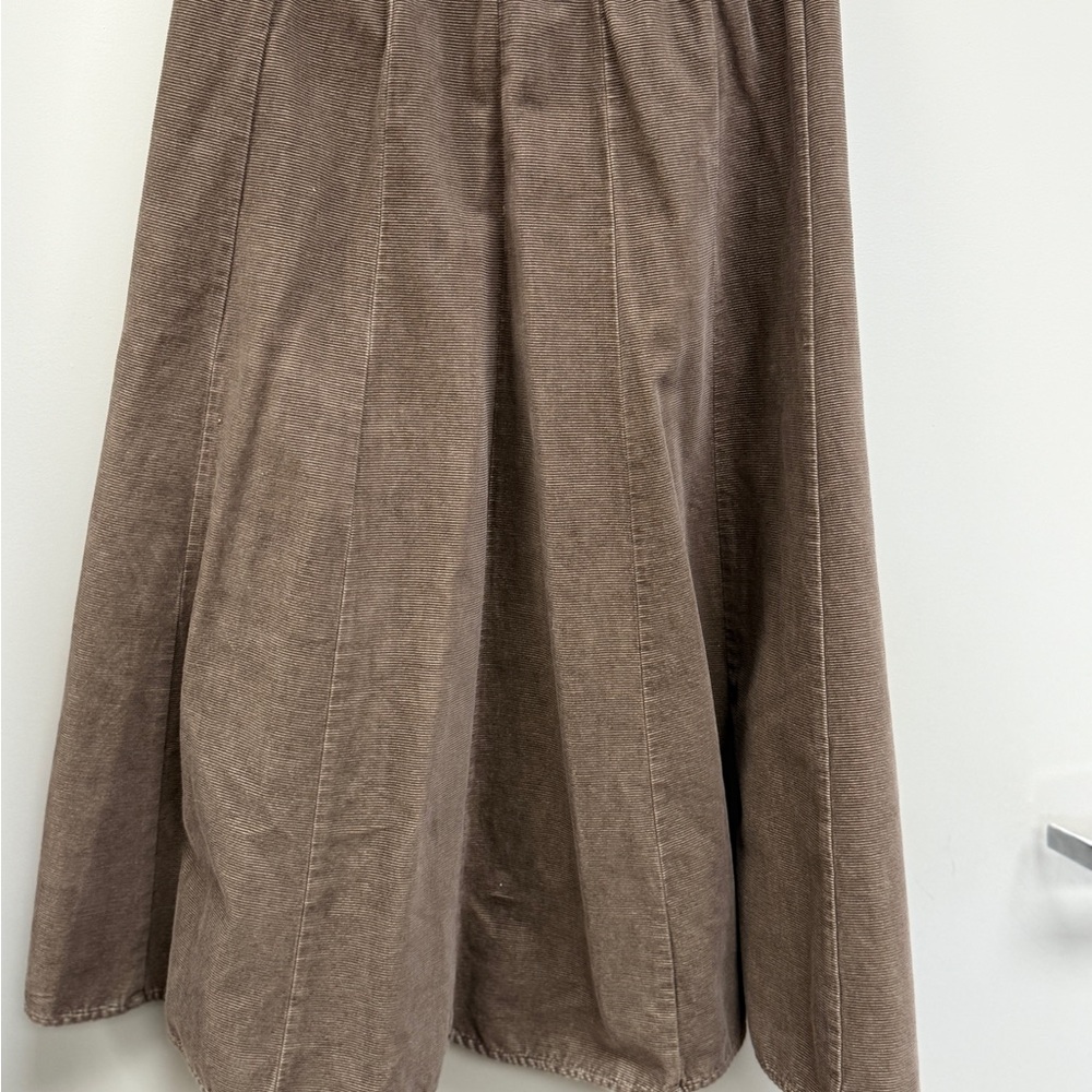 J. Jill Taupe Corduroy Skirt‎  XSPsize